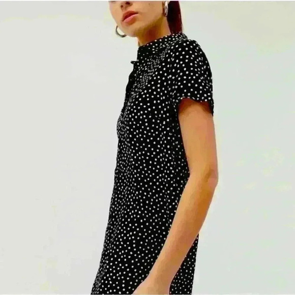 Urban Outfitters Polka Dot Shirt Dress - Picture 4 of 7